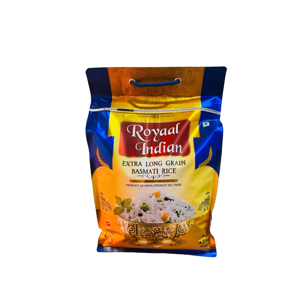 Royal Indian Extra Log Grain Basmati Rice 4.25kg