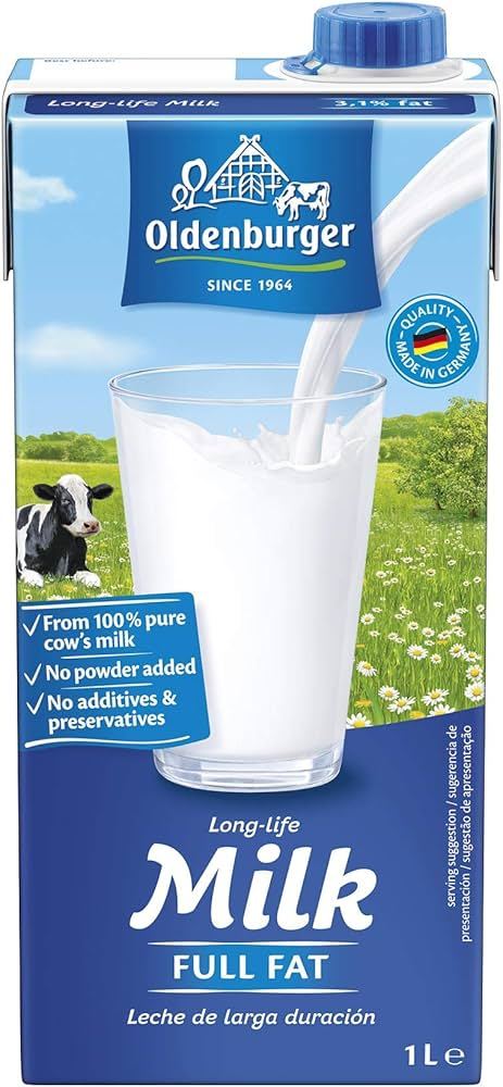Oldenburger Milk Full Fat 1l