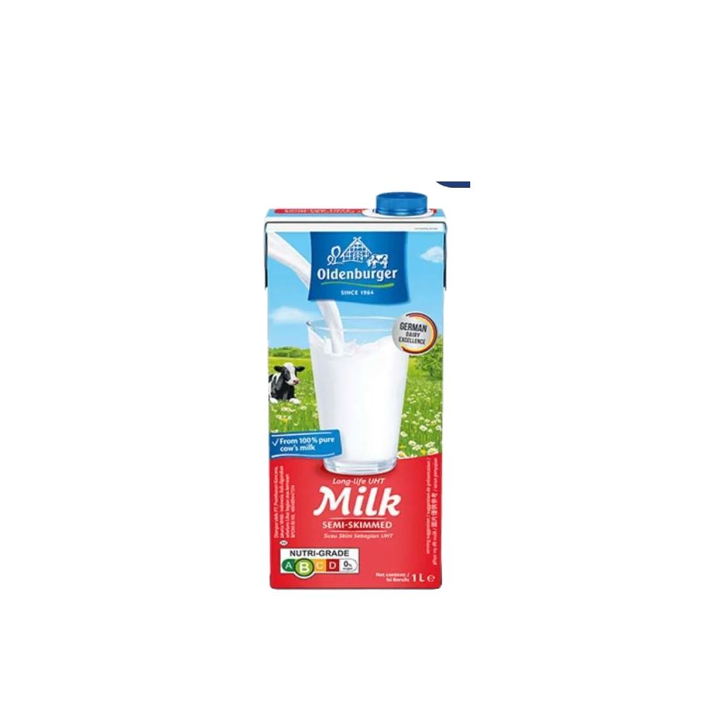 Oldenburgur Milk Semi Skimmed 1l
