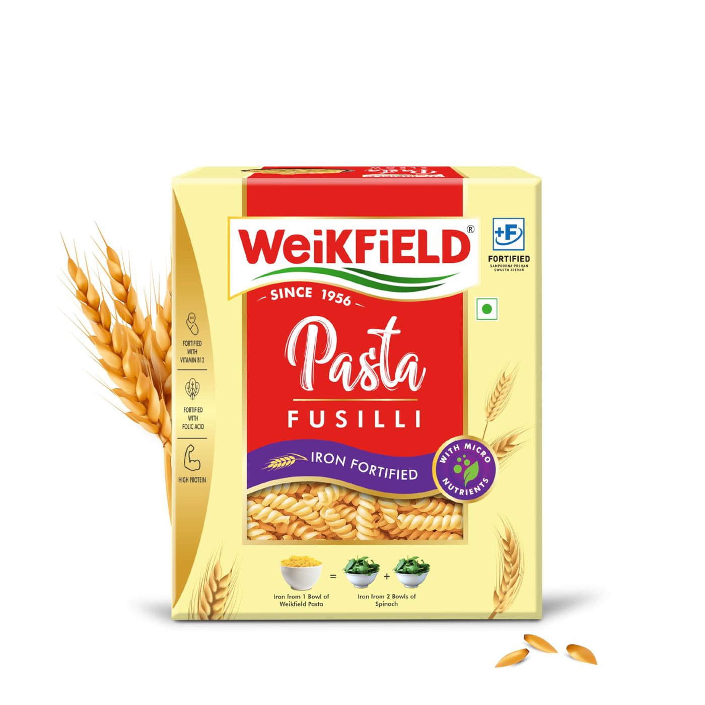 Weikfield Pasta Fusilli Iron Fortifield